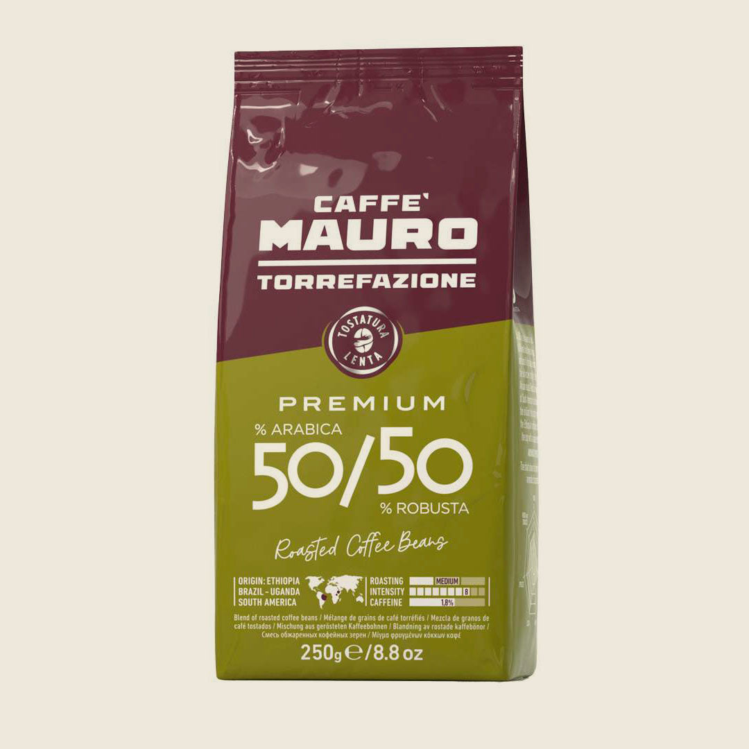 50% Arabica 50% Robusta « Caffe Mauro »