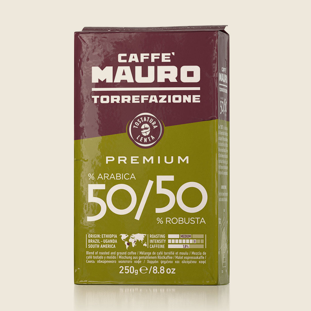 50% Arabica 50% Robusta « Caffe Mauro » Moka special